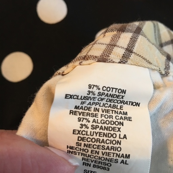 Lei Capri Plaid Capri pants Girls - Picture 3 of 3